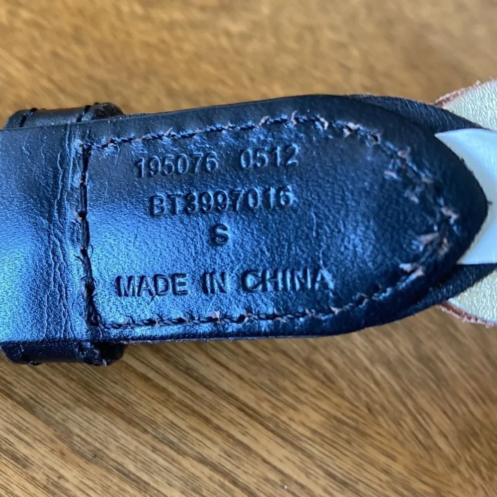 Multi colored  Fossil  belt